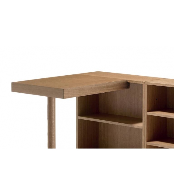 LC16 Table De Travail Avec Rayonnages Writing Desk Cassina