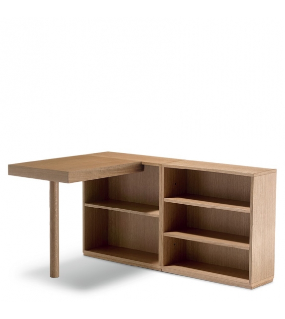 LC16 Table De Travail Avec Rayonnages Bureau Cassina