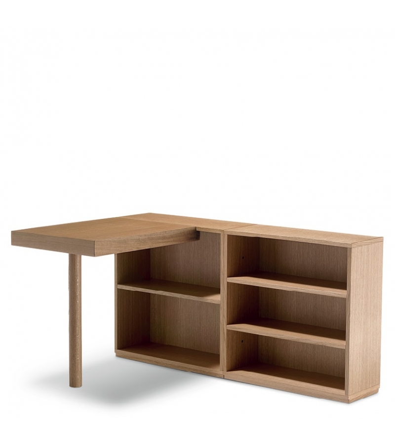 LC16 Table De Travail Avec Rayonnages Writing Desk Cassina