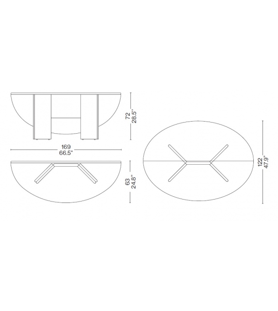 Antella Table - Console Cassina
