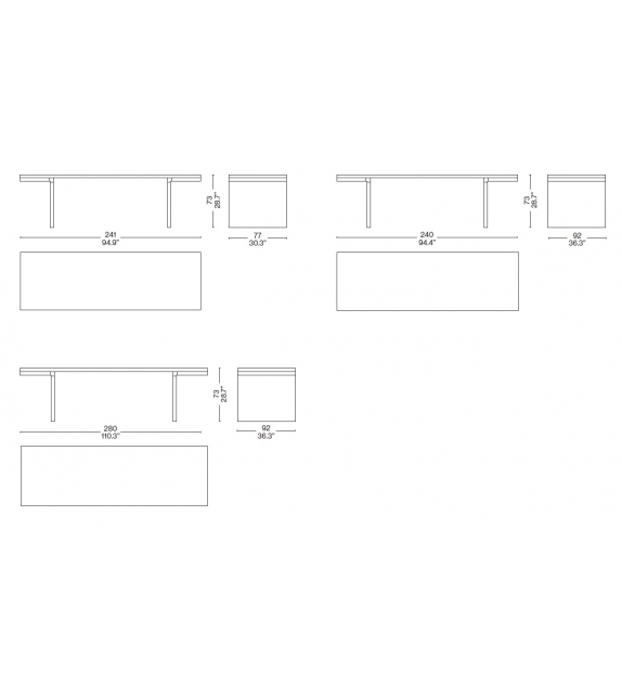 Orseolo Table Cassina