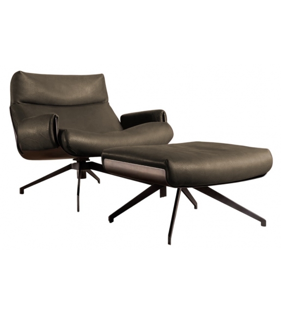 Ready for shipping - Club 57 Armchair & Pouf Henge