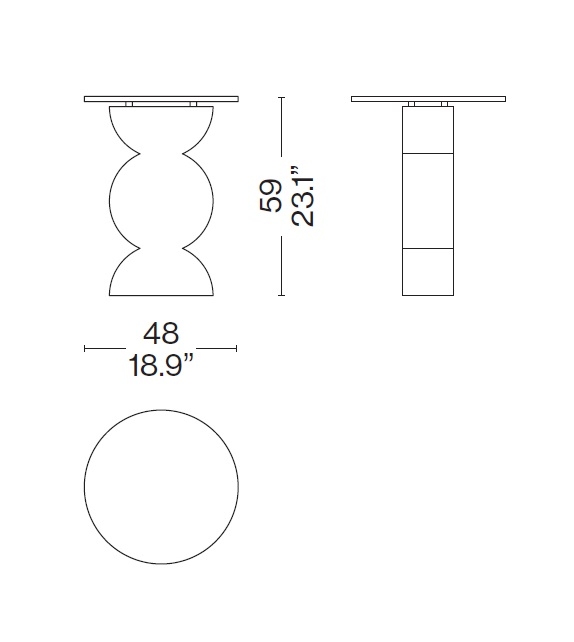 Constantin Table Basse Cassina