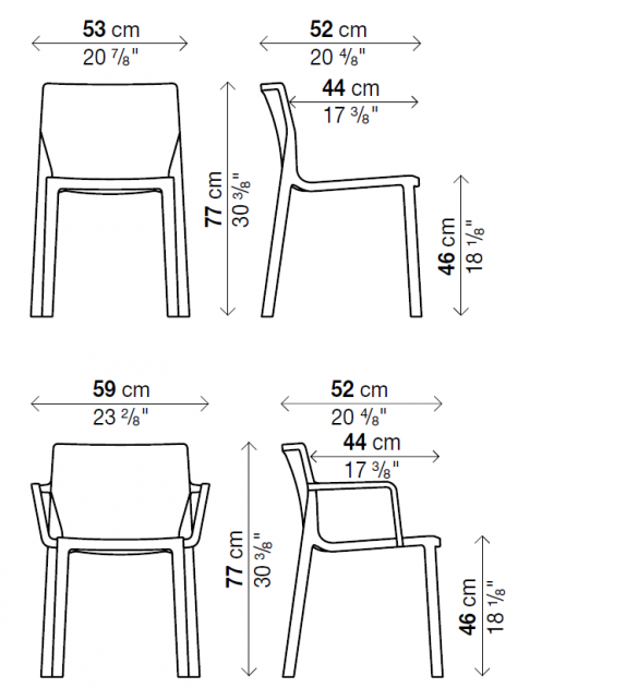 LP Riciclata Kristalia Chair