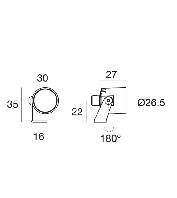 Ready for shipping - Eyelet65_R Linea Light Projector