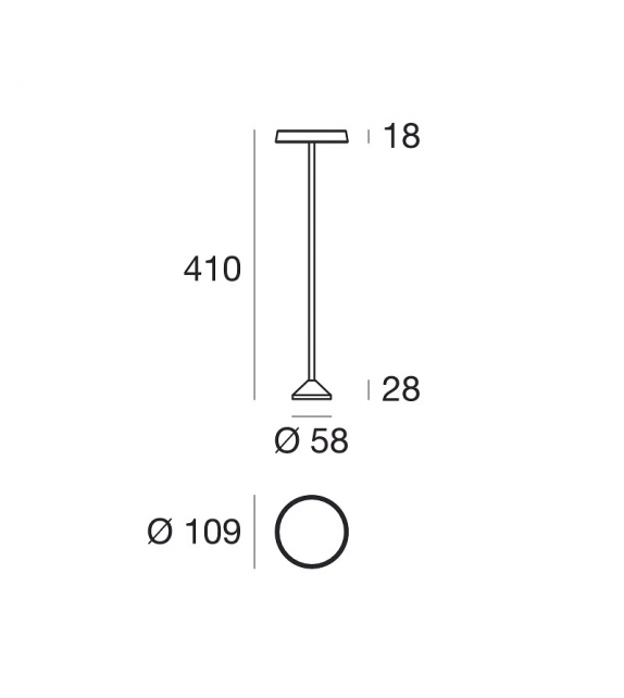 Prêt pour l'expédition - Pistillo Linea Light Pôle