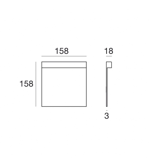 Ready for shipping - Optiwall Linea Light Wall Lamp