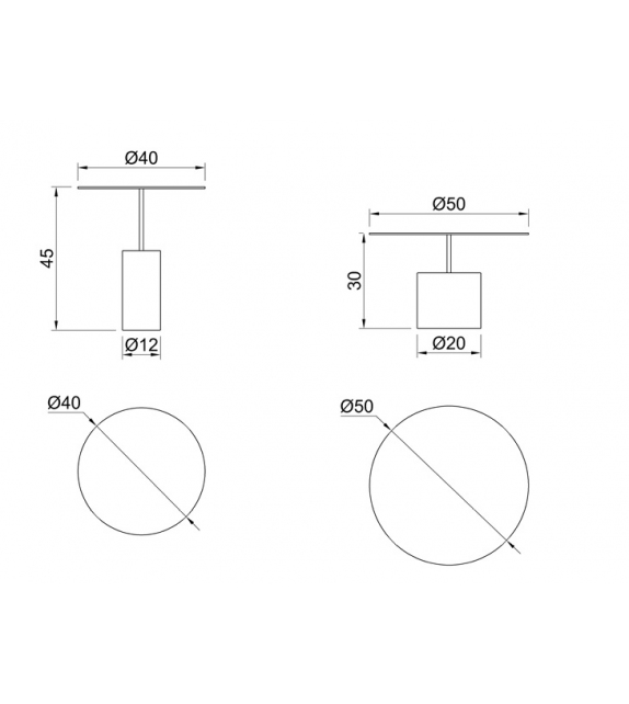 Versandfertig - Bivio Antonio Lupi Beistelltisch
