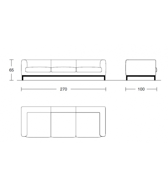 Oliver Antonio Lupi Sofa