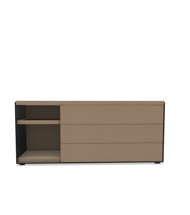 Listo para entregar - Surface B&B Italia Cajonera con Inserto