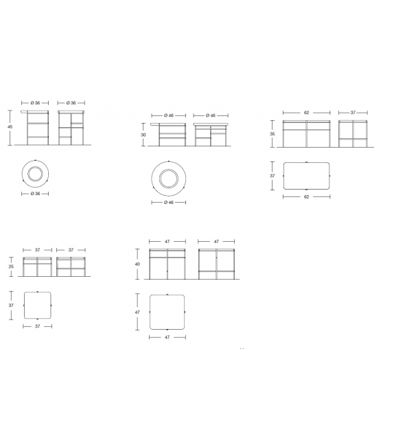 Paesaggi Sospesi Antonio Lupi Table Basse