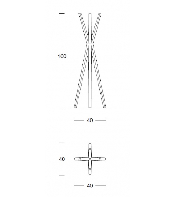 Extro Antonio Lupi Coat Stand