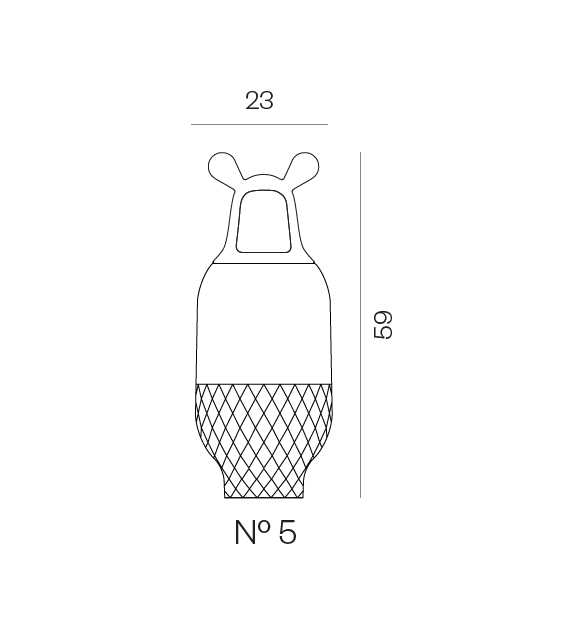 BD Barcelona Showtime N°5 Vase