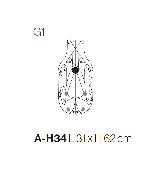 Pronta consegna - Strypy Edizione Speciale Bosa Vaso