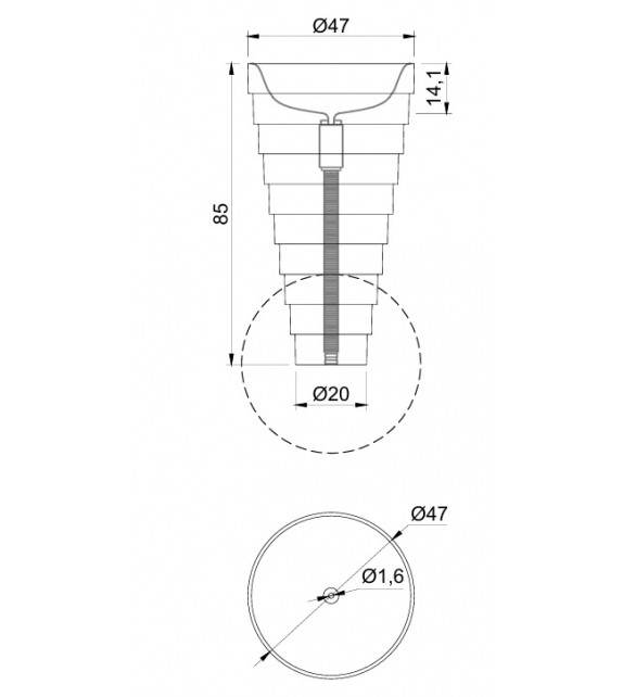 Cheope Antonio Lupi Washbasin
