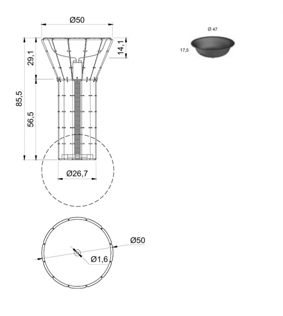 Teti & Sfera Antonio Lupi Washbasin