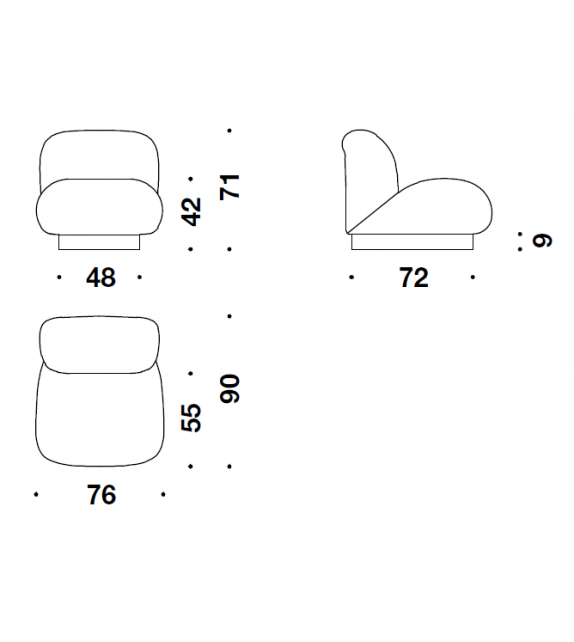 Prêt pour l'expédition - Clay Moroso Fauteuil