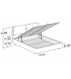 Iorca Bolzan Bed with Storage Unit