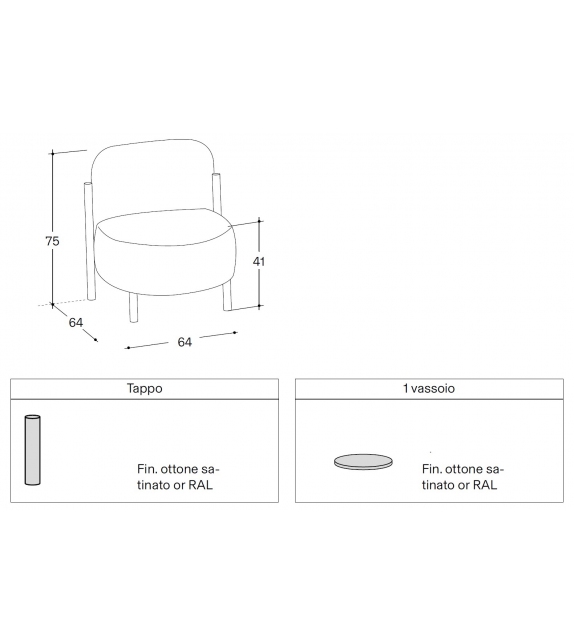 Flag Bolzan Armchair