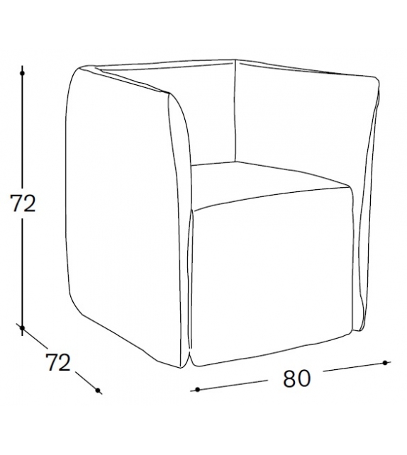 Flag Bolzan Fauteuil
