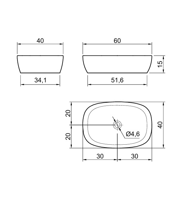SensoC Antonio Lupi Countertop Washbasin