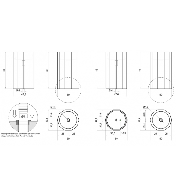 Vitreo Antonio Lupi Washbasin