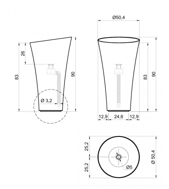 Tuba Antonio Lupi Washbasin