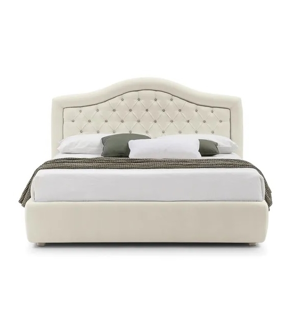 Capri Capitonnè Bolzan Bed with Storage Unit