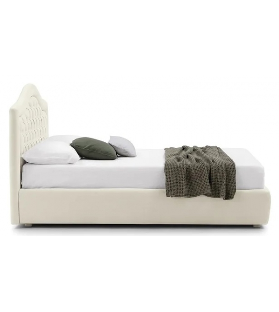 Capri Capitonnè Bolzan Cama con Contenedor