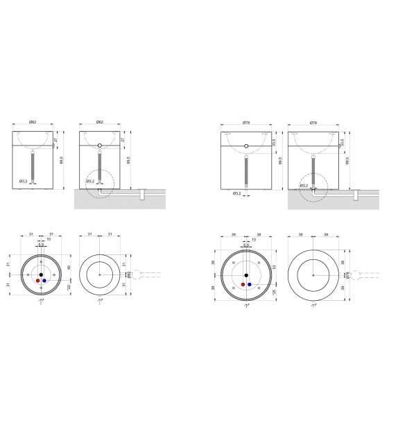 Anima liquida Antonio Lupi Washbasin