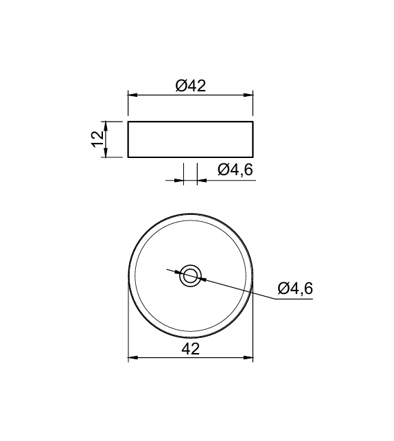 Breeze42 Antonio Lupi Lavabo de Sobremesa