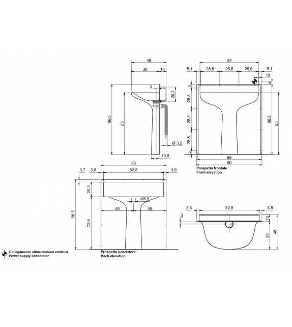 Calice Antonio Lupi Washbasin