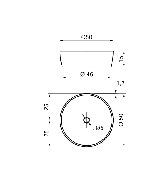 Catino Antonio Lupi Lavabo D'Appoggio