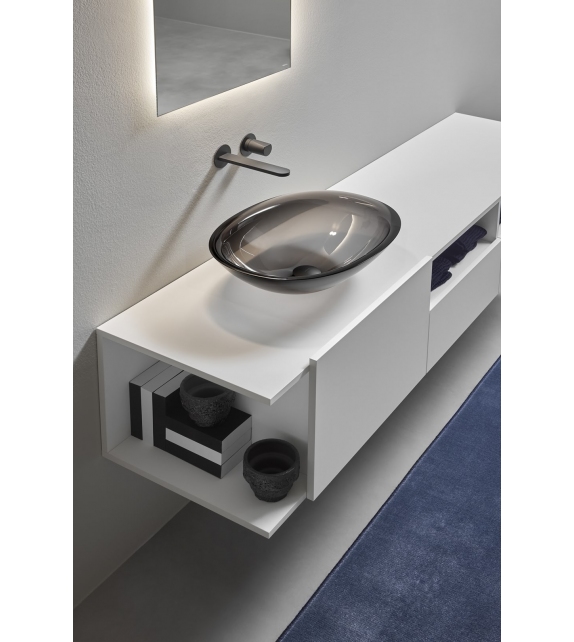 Antonio Lupi Servo Cristalmood Lavabo à Poser