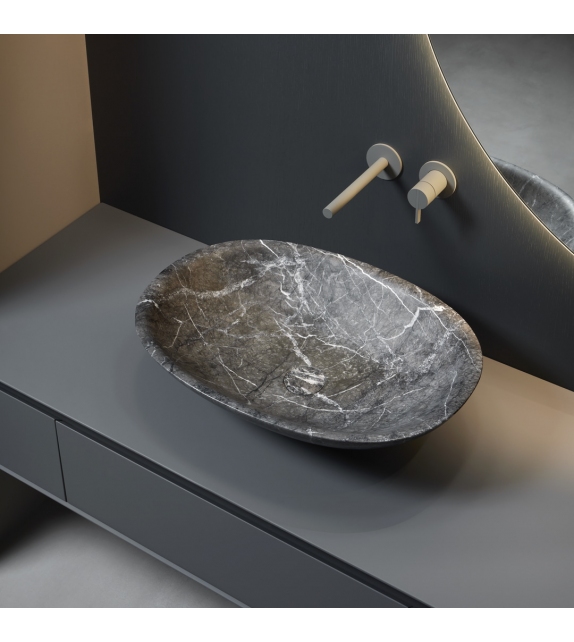 Servo_Stone Antonio Lupi Lavabo de Sobremesa