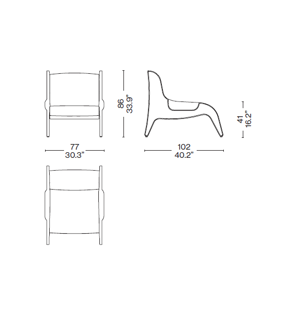 721 Antropus Armchair Cassina