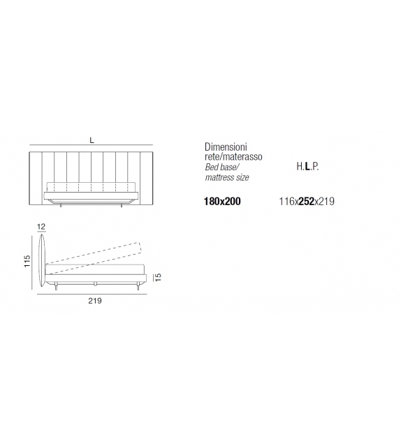 Ready for shipping - Opèra Twils Bed