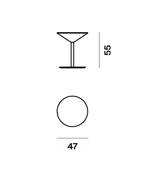 Prêt pour l'expédition - Fizz Twils Table D'Appoint