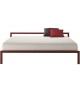Aluminium Bed Laccato Letto MDF Italia