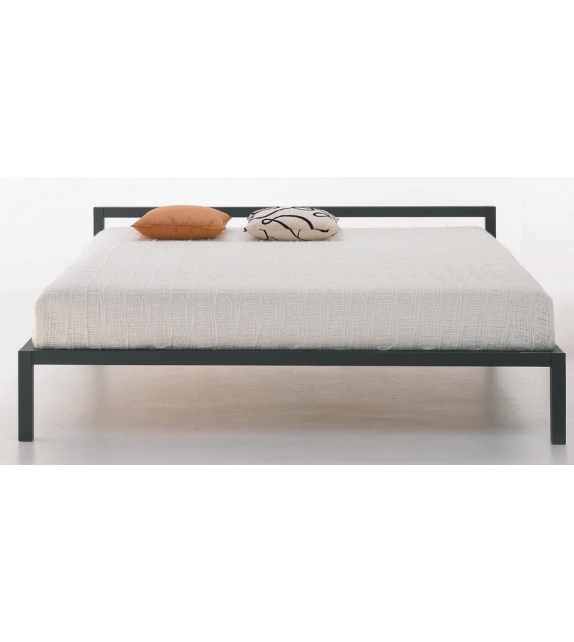 Aluminium Bed Laccato Letto MDF Italia