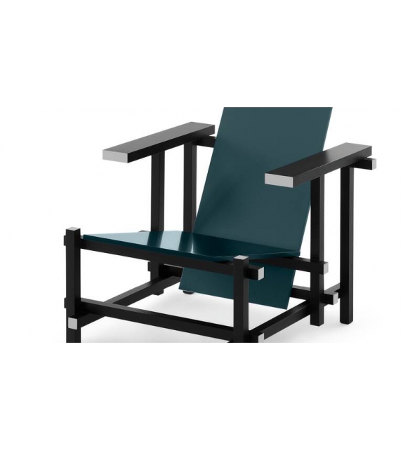 635 Black Red And Blue -  Zeilmaker Version Cassina Sessel