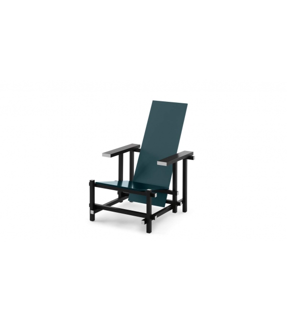 635 Black Red And Blue -  Zeilmaker Version Cassina Sessel