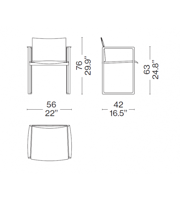 184 Eve Cassina Sillón