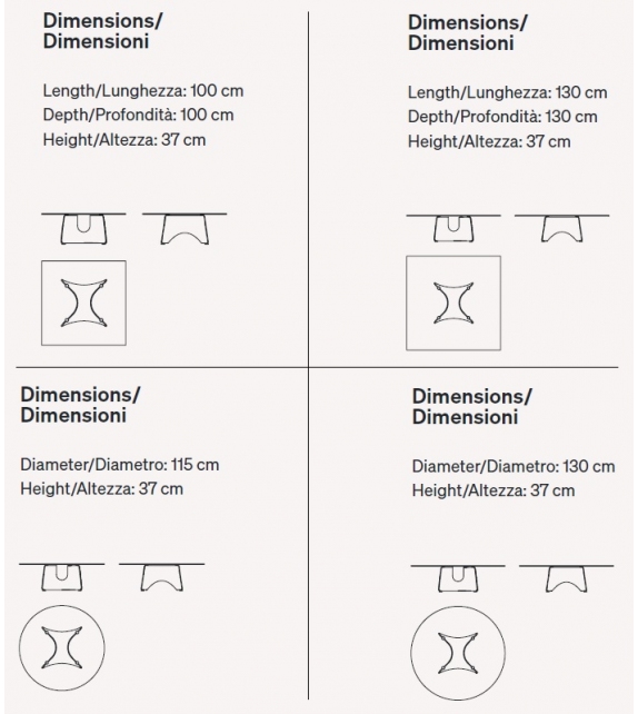 Bentz Baleri Italia Table Basse
