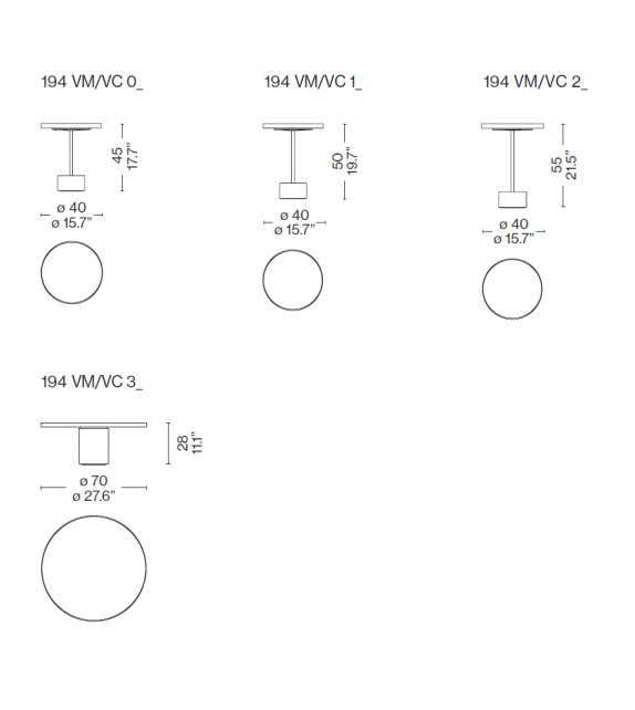 194 9 Coffee Table Cassina