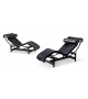 Chaise Longue LC4 Noire Cassina