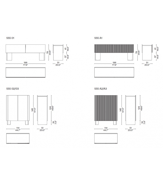 555 Hayama Cassina Buffet