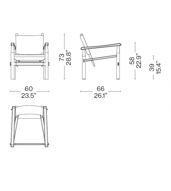 Doron Hotel Cassina Armchair