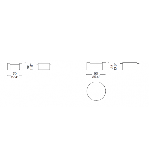 Bowy Cassina Table Basse