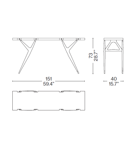 816 Pa' 1947 Cassina Konsole